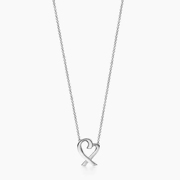 Tiffany & Co. Jewelry - Tiffany & Co. Paloma Picasso Loving Heart Necklace, Sterling Silver